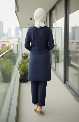 سترة موسلين 5505-02 أزرق داكن 5505-02