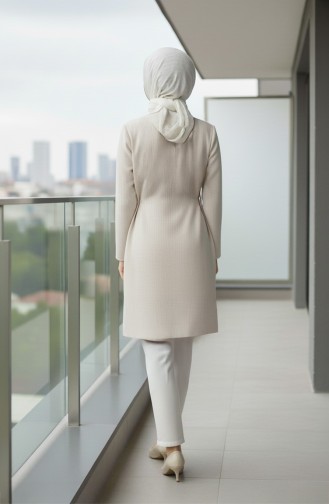 تونيك موسلين 5505-03 كريمي 5505-03