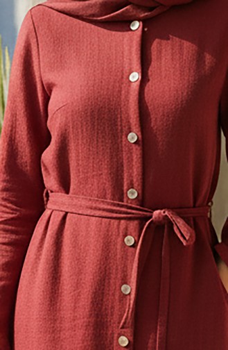 Tunique En Mousseline 5505-05 Bordeaux 5505-05