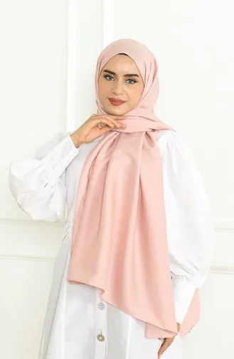 شال سادة 81076-04 بودرا فاتح 81076-04