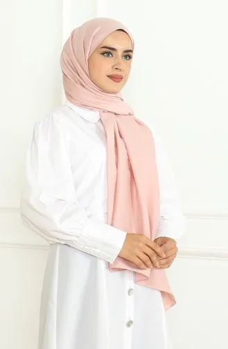 شال سادة 81076-04 بودرا فاتح 81076-04