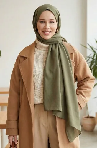 Armül Shawl 81076-08 Khaki 81076-08