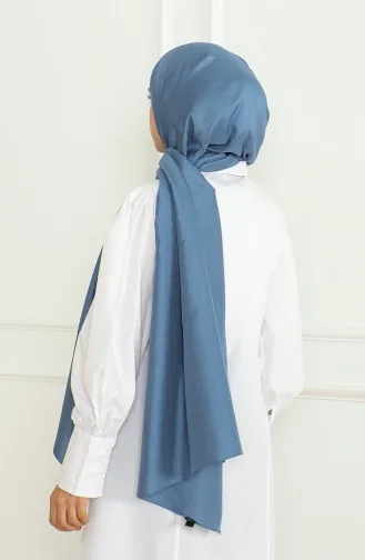 شال سادة 81076-11 انديجو 81076-11