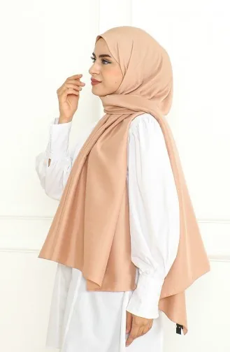 Armül Şal 81076-24 Koyu Bej