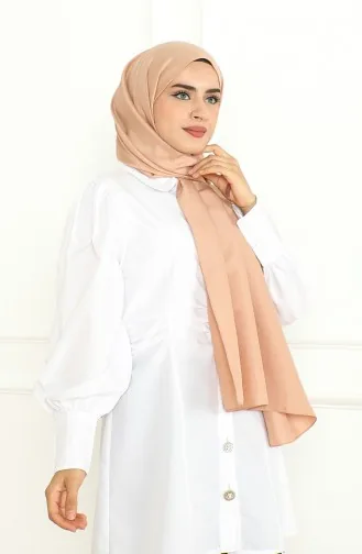 Armül Şal 81076-24 Koyu Bej