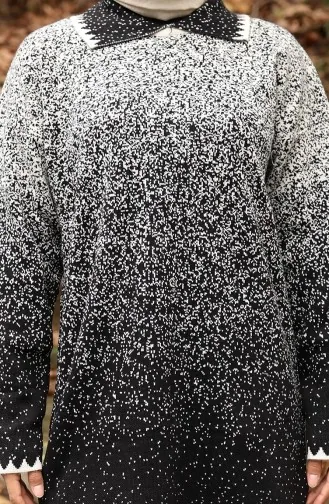Triko Tunik Pantolon İkili Takım 1123-07 Siyah