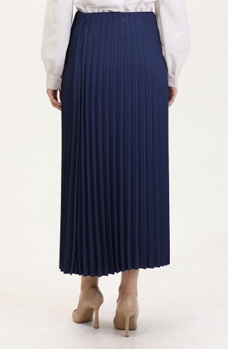 Piliseli Etek 0027-01 Lacivert