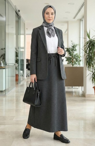 Cepli Spor Etek 0152-06 Koyu Antrasit