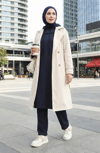 Tweedraads Trainingspakset 3034-05 Marineblauw 3034-05