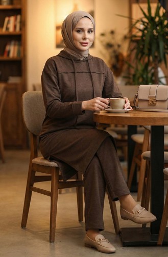 طقم رياضي خيطان 3034-06 بني 3034-06