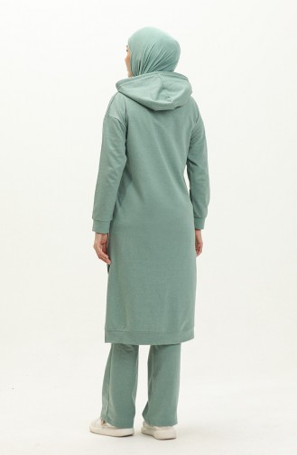 Tweedraads Trainingspak 3034-11 Groen 3034-11