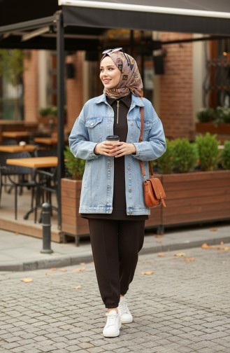 Sport Tunika Hose Zweiteiler 5090-01 Braun 5090-01