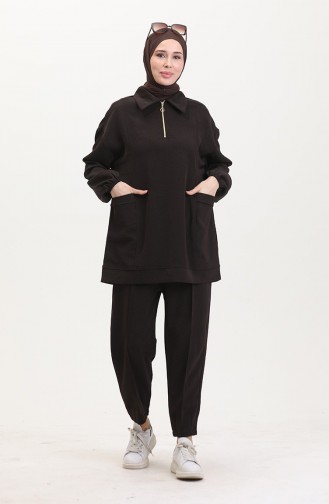 Sport Tunika Hose Zweiteiler 5090-01 Braun 5090-01