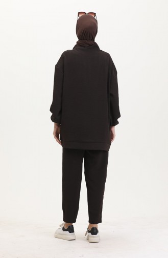 Sport Tunika Hose Zweiteiler 5090-01 Braun 5090-01