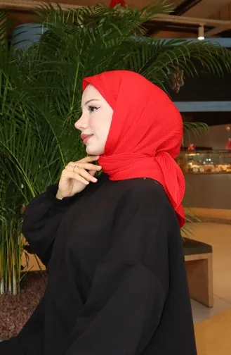 Pilise Eşarp 70345-09 Kırmızı