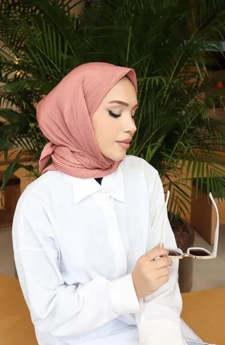 Pilise Eşarp 70345-15 Sütlü kahve