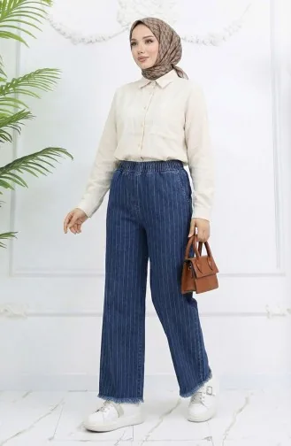 Jeanshose Mit Elastischem Bund 1793B-01 Blau 1793B-01