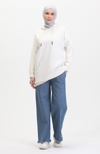 Jeanshose Mit Elastischem Bund 1793B-01 Blau 1793B-01