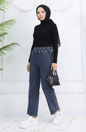 Jeanshose Mit Elastischem Bund 1793H-01 Blau 1793H-01