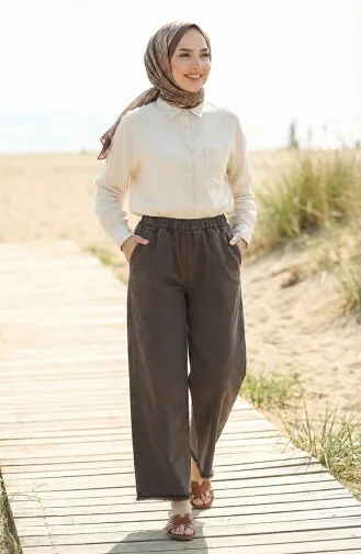 Jeanshose Mit Elastischem Bund 1793T-01 Geräuchert 1793T-01