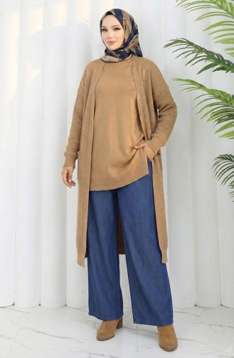 Tensel Elastic Waist Jeans 7568-07 Dark Navy Blue 7568-07