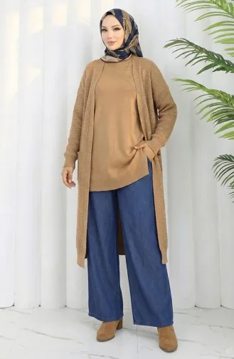 Tensel Elastic Waist Jeans 7568-07 Dark Navy Blue 7568-07