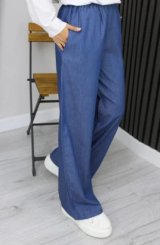 Tensel Elastic Waist Jeans 7568-07 Dark Navy Blue 7568-07