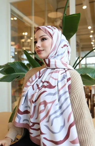 Patterned Capri Shawl 70347-04 Dark Powder Gray 70347-04