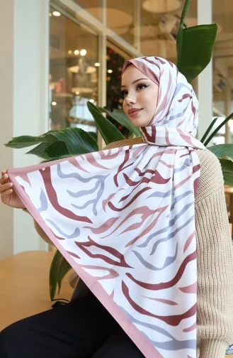 Patterned Capri Shawl 70347-04 Dark Powder Gray 70347-04