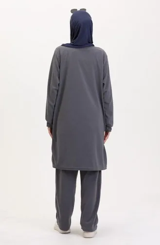 Tunik Pantolon İkili Takım 0565-01 Gri