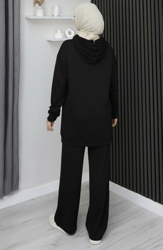 Oysho Fabric Tweedelig Hijabpak 2168-03 Zwart 2168-03