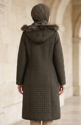 Steppjacke In Übergröße 6133-03 Khaki 6133-03