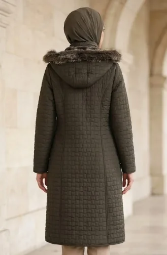 Steppjacke In Übergröße 6133-03 Khaki 6133-03