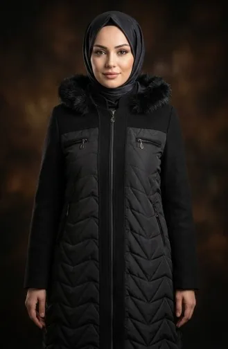 Kasjmierjas Voor Grote Maten 6248-01 Zwart 6248-01