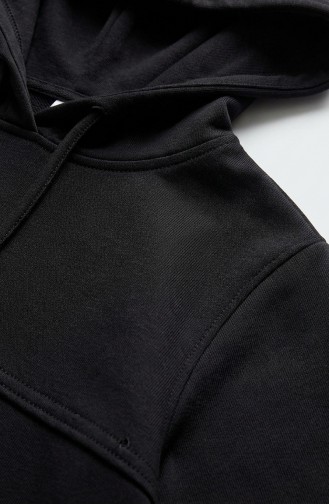 Ensemble Deux Pièces Tunique Et Jupe En Tissu Oysho 2192-04 Noir 2192-04