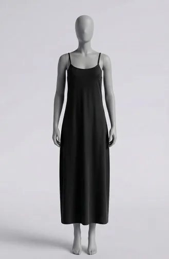 Kleid mit Stringfutter 1965-01 Schwarz 1965-01