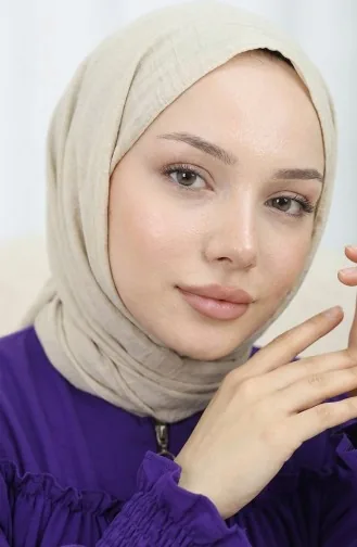 Kolu Lastikli Fermuarlı Ferace 2035-03 Mor