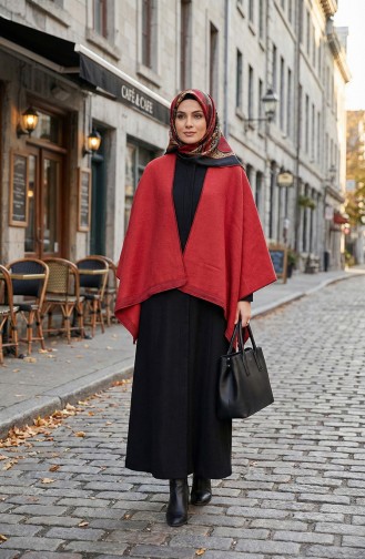 Omuz Şal 1110-01 Bordo