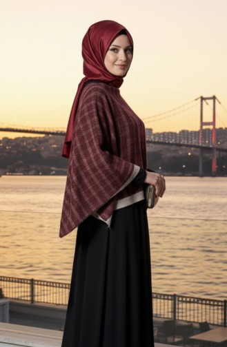 Châle D`épaule 1111-01 Bordeaux 1111-01