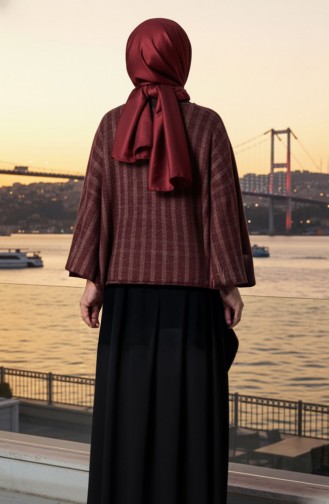 Châle D`épaule 1111-01 Bordeaux 1111-01