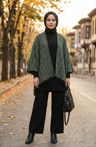 Schoudersjaal 1119-01 Groen 1119-01