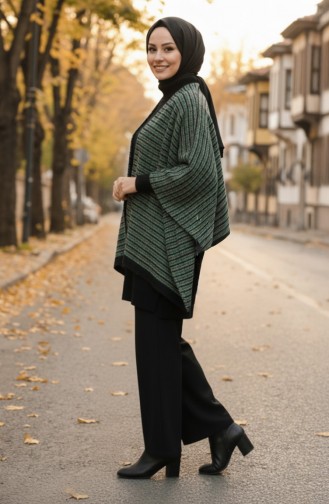 Schulterschal 1119-01 Grün 1119-01