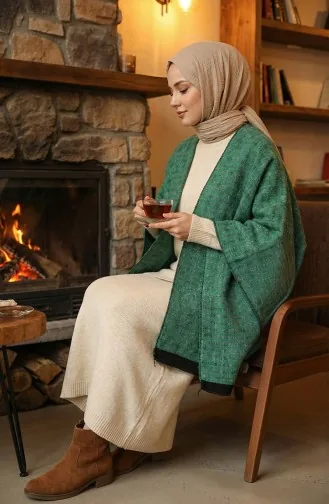 شال كتف 1126-01 أخضر 1126-01
