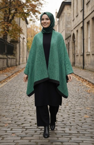 Omuz Şal 1126-01 Yeşil