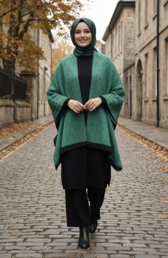 Omuz Şal 1126-01 Yeşil