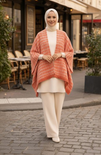 Omuz Şal 1127-01 Kiremit