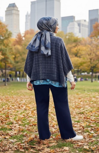 Schulterschal 1129-01 Anthrazit 1129-01