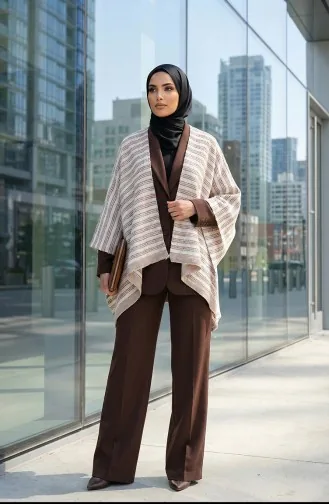 Schulterschal 1131-01 Beige 1131-01