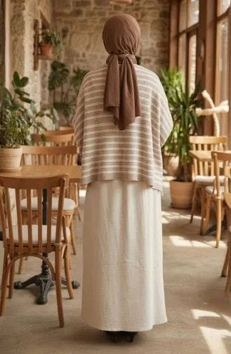 Schulterschal 1131-01 Beige 1131-01
