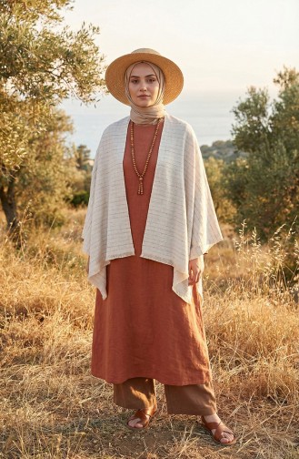 Schulterschal 1131-02 Creme 1131-02